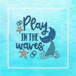 Beach Inspirational - Play In The Waves (image for) Beach Inspirational - Play In The Waves